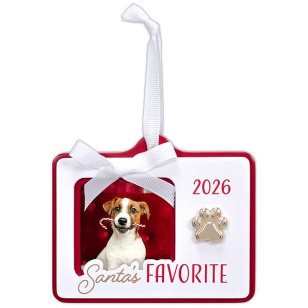 Malden Santas Favorite Pet Ornament Frame - 2.5x2.5