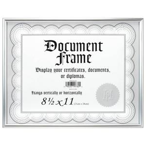 Malden Metro Platinum Certificate Frame - 8.5 x 11 alternate view