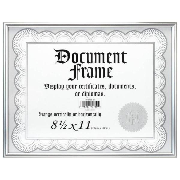 Malden Metro Platinum Certificate Frame - 8.5 x 11 alternate view