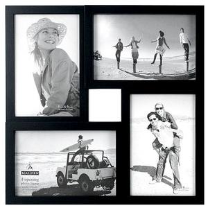 Malden 4 Opening Black Square Frame