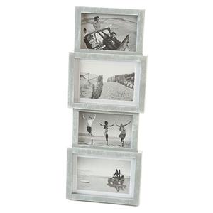 Malden Panel 4 Opening Grey Collage Frame