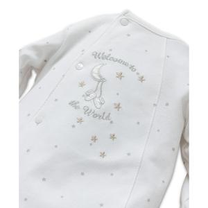 Baby Unisex (Preemie-9M) Little Me(R) Welcome World Footie Sleeper alternate view
