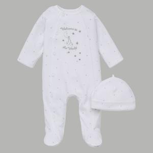 Baby Unisex (Preemie-9M) Little Me(R) Welcome World Footie Sleeper