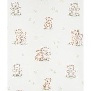 Baby Unisex (NB-9M) Little Me(R) Fuzzy Bears Footie Pajamas alternate view