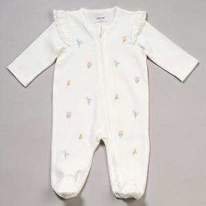 Baby Girl (NB-9M) Little Me(R) Floral Footed Sleeper