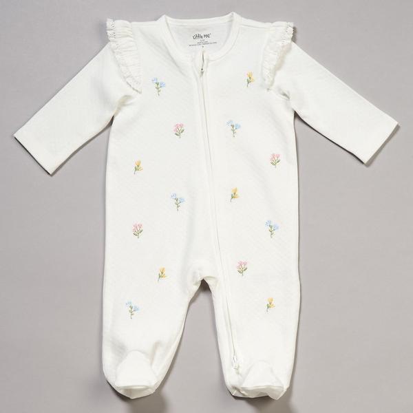 Baby Girl (NB-9M) Little Me(R) Floral Footed Sleeper