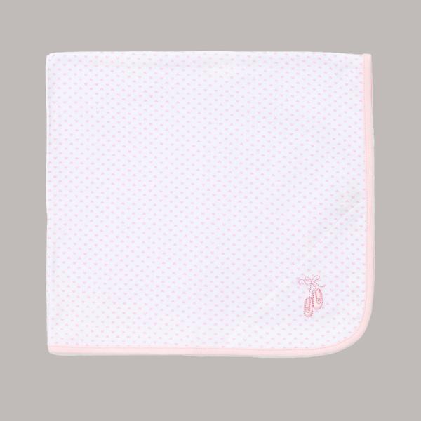 Little Me(R) Ballerina Heart Tag-Along Blanket