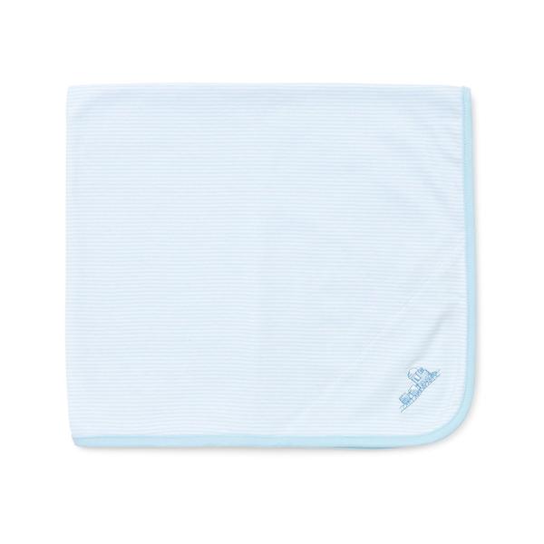 Little Me(R) Thank Heaven Light Blue Receiving Blanket