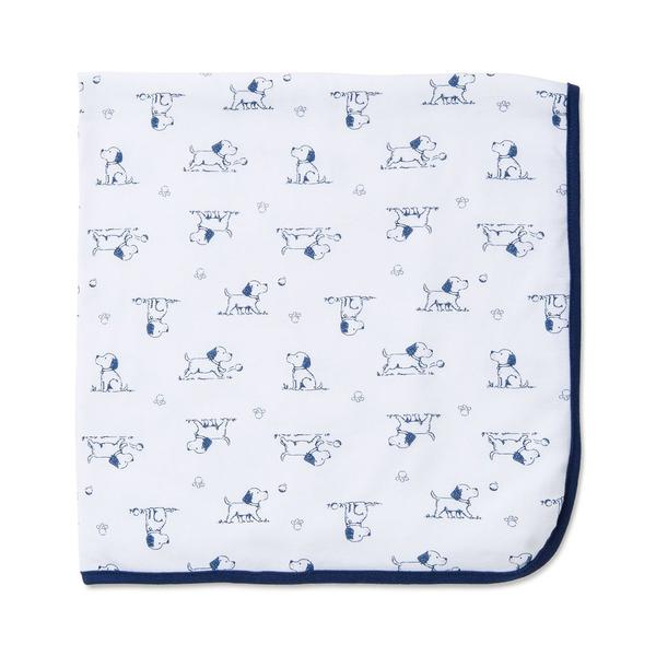 Little Me(R) Puppy Toile Receiving Blanket