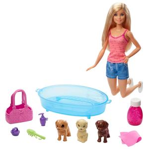Barbie(R) 12in. Puppy Bath Time Doll