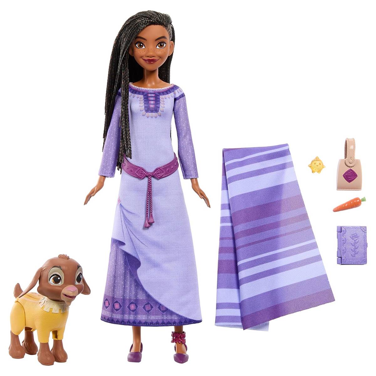 Disney Wish Asha Of Rosas Adventure Pack Doll With Animal