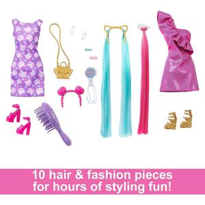 Barbie(R) 12in. Fun & Fancy Hair Doll alternate view