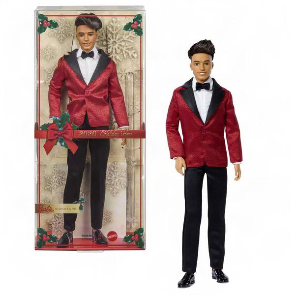 Barbie(R) Signature 2026 Holiday Brunette Ken