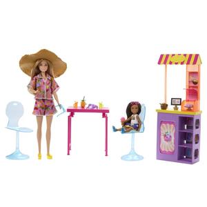 Barbie(R) Summer Vacation Doll and Smoothie Stand Playset