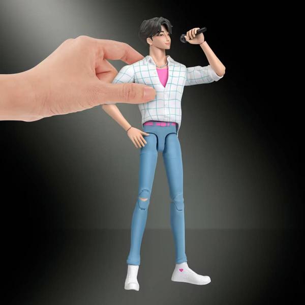 Mattel(R) KPOP Demon Hunters Saja Boys Jinu 6.7-Inch Action Figure alternate view