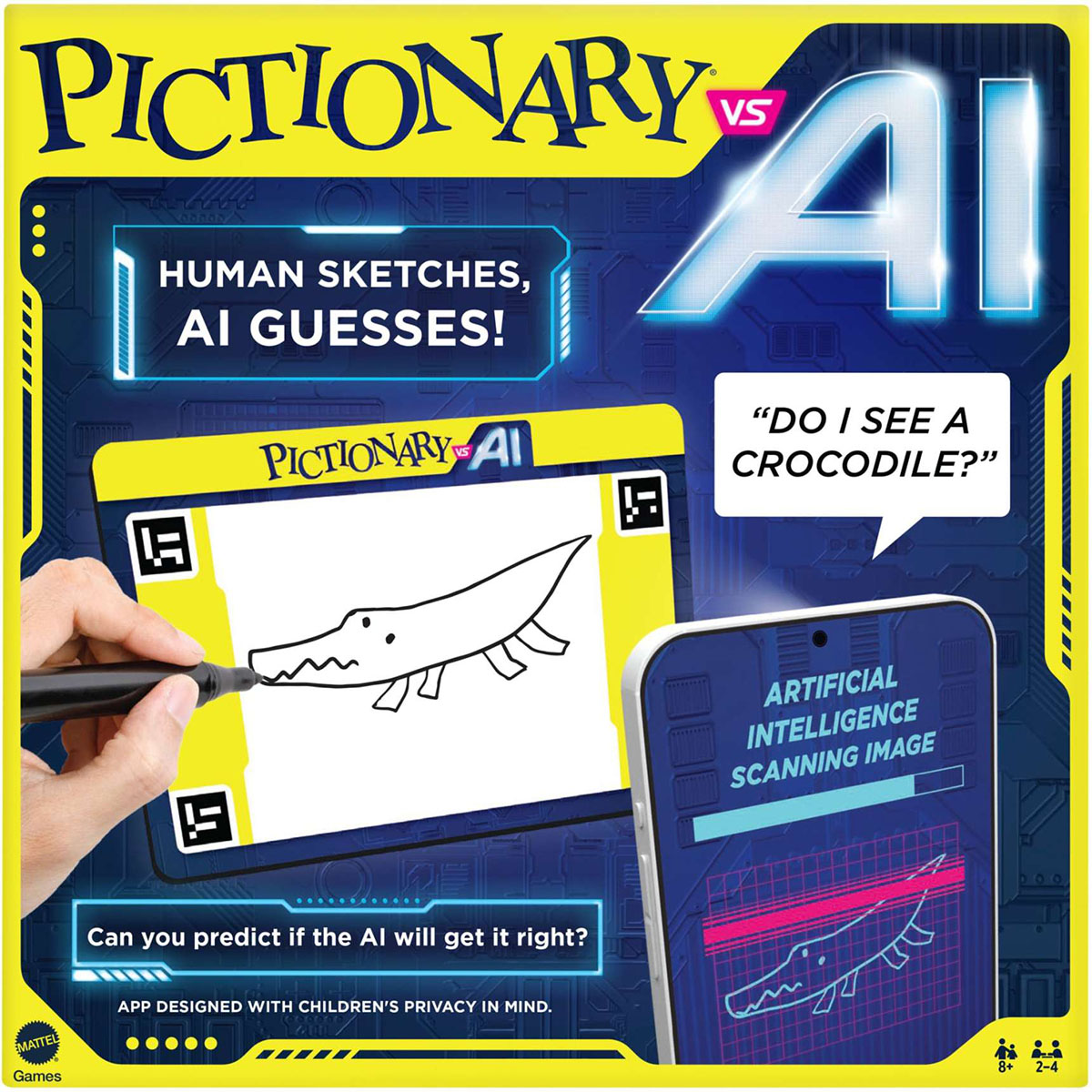 Mattel Pictionary(R) Vs. AI Board Game