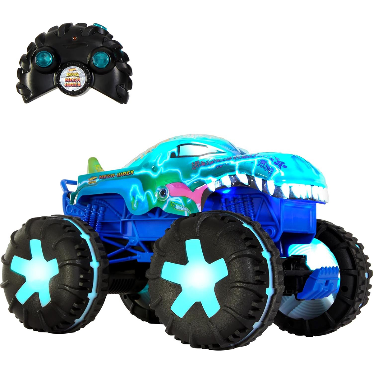 Hot Wheels(R) Monster Truck MEGA-Wrex Alive Remote-Control Truck