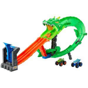 Hot Wheels(R) Sharks vs Dinos Dragon Destruction