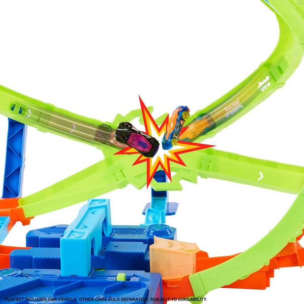 Hot Wheels(R) Boosted Hypersphere Crash Stunt Tracks Playset alternate view