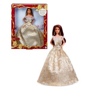 Barbie(R) 2025 Holiday Barbie(R) with Brown Hair