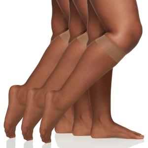 Womens Berkshire 3pk. Ultra Sheer Knee Highs with Sheer Toe alternate view
