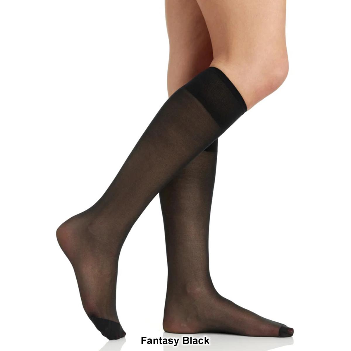 Womens Berkshire 3pk. All Day Sheer Knee High Hosiery