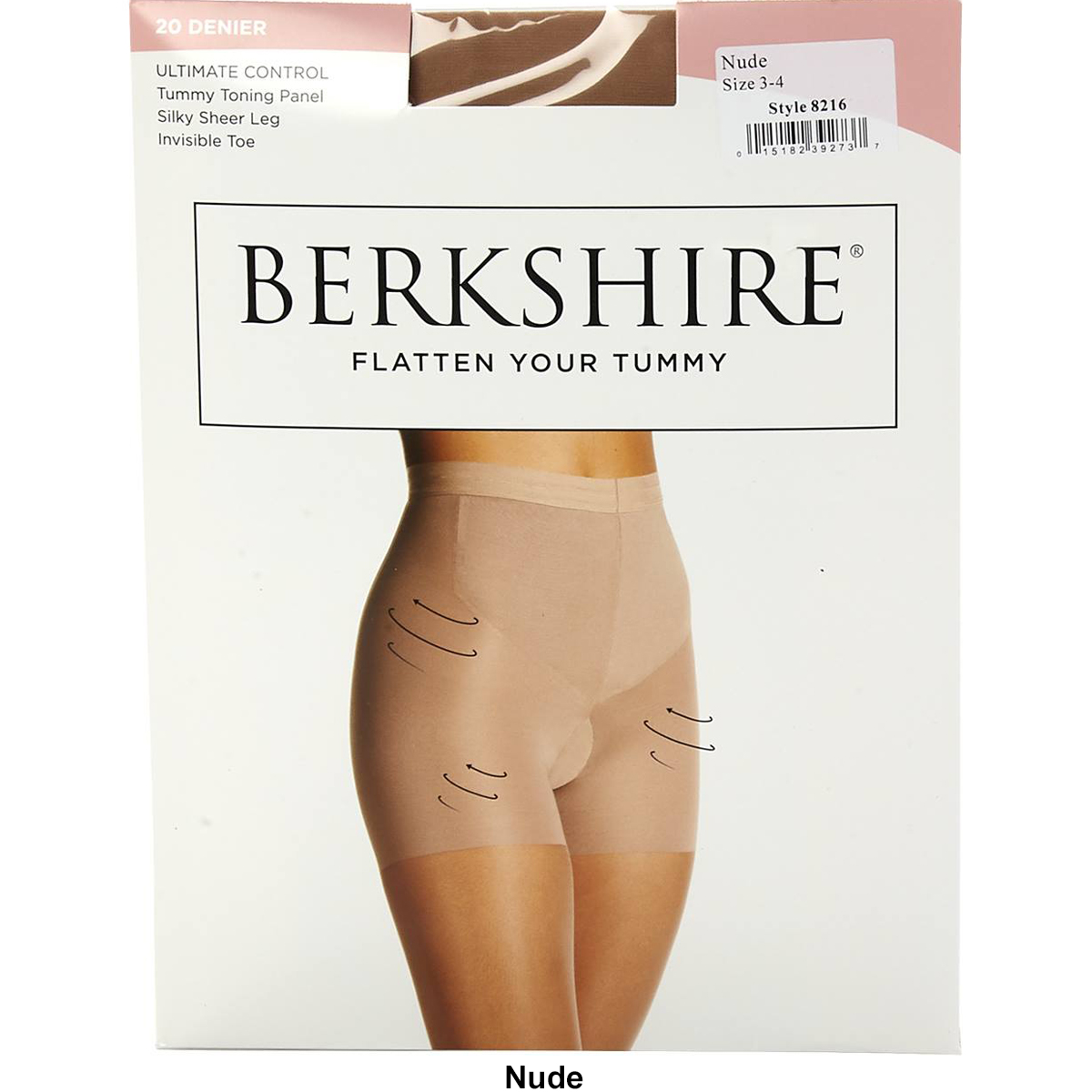 Womens Berkshire Flat Tummy Silky Sheer Shaping Pantyhose