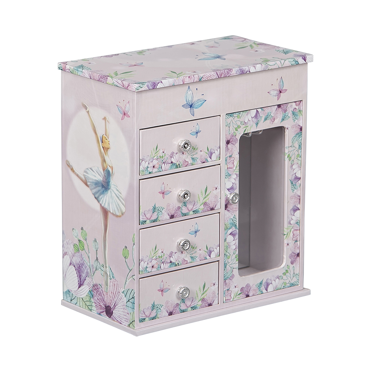 Mele & Co. Liliana Girl's Musical Ballerina Jewelry Box