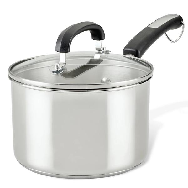 Farberware(R) Brilliance 3-Qt Covered Saucepan