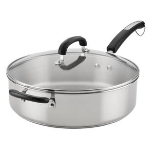 Farberware(R) Brilliance 6-Qt Covered Saute Pan and Helper Handle