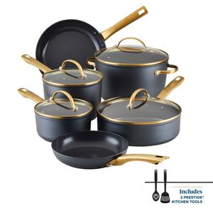 Farberware(R) Forged Induction Ceramic Nonstick 12pc. Cookware Set