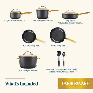Farberware(R) Forged Induction Ceramic Nonstick 12pc. Cookware Set alternate view