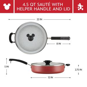 Farberware(R) Disney Bon Voyage Ceramic Nonstick 4.5qt. Saute Pan alternate view