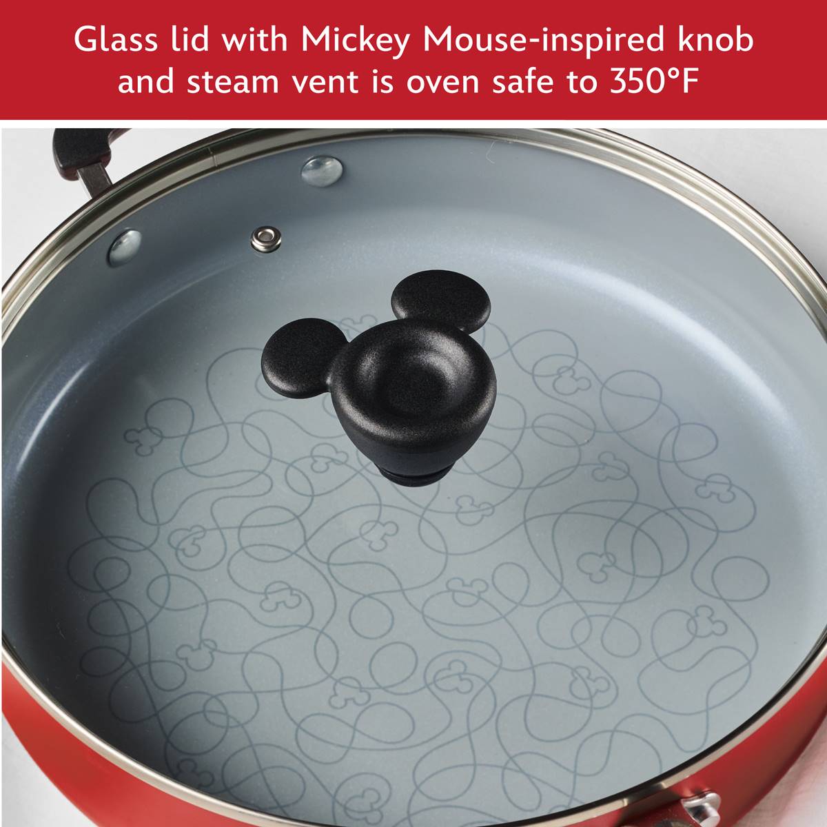 Farberware(R) Disney Bon Voyage Ceramic Nonstick 4.5qt. Saute Pan