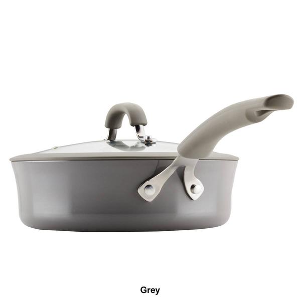 Rachael Ray Cook + Create 3qt. Aluminum Nonstick Saute Pan w/ Lid alternate view