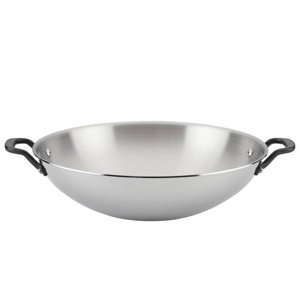 KitchenAid(R) 15in. 5-Ply Clad Stainless Steel Wok
