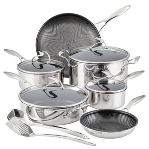 Circulon(R) 12pc. Stainless Steel Cookware and Utensil Set