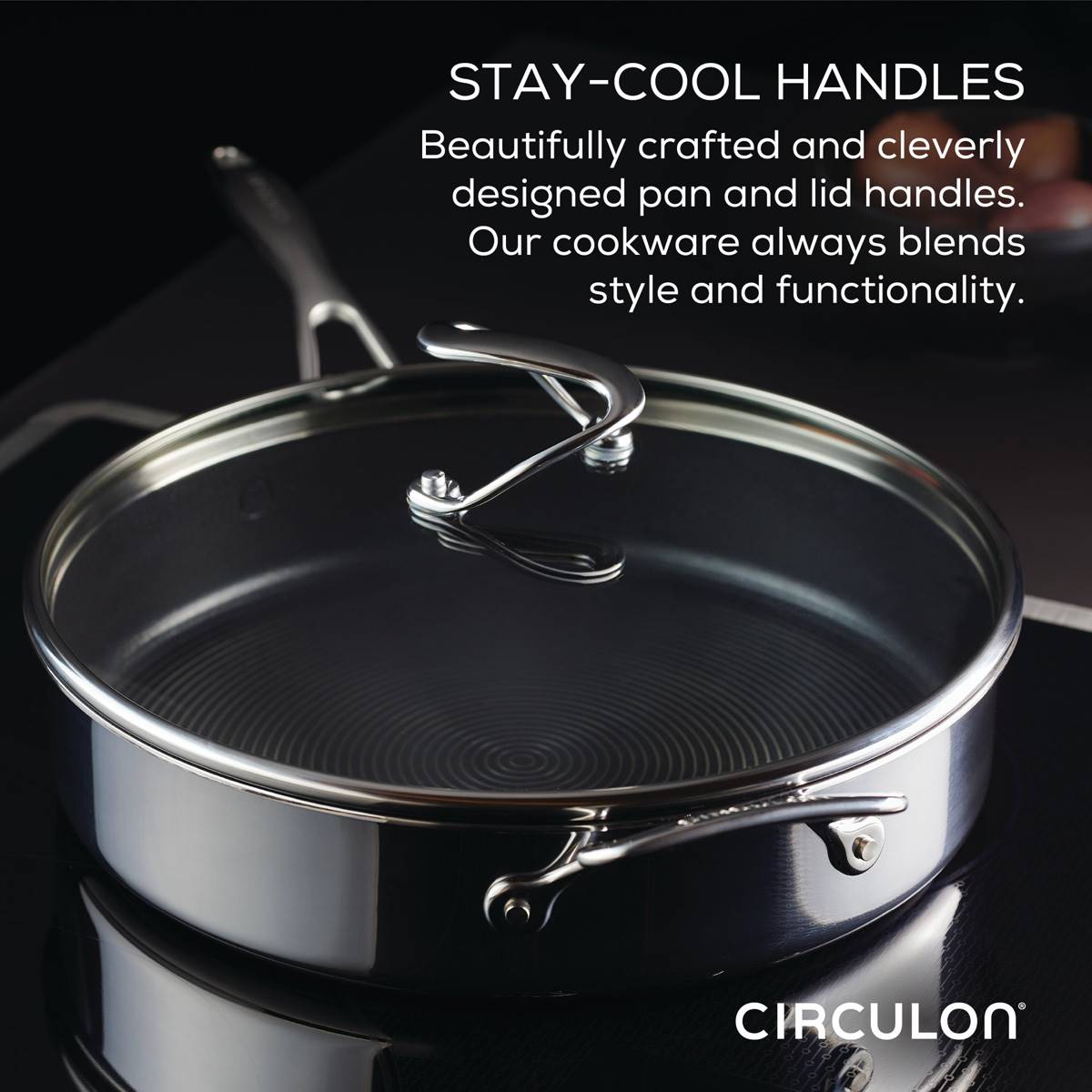 Circulon(R) 12pc. Stainless Steel Cookware And Utensil Set