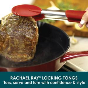 Rachael Ray 2pc. Lil' Huggers Tongs Set - Red alternate view