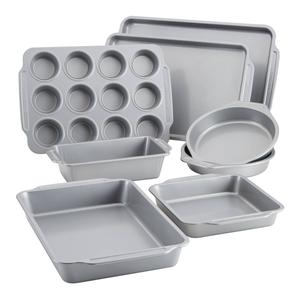 Farberware(R) 8pc. Grey Non-Stick Bakeware Set
