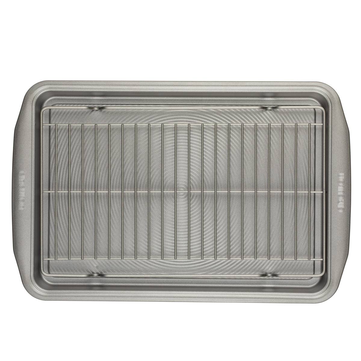 Circulon Bakeware 3pc. Baking Sheet Pan And Cooling Rack Set