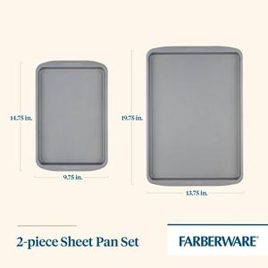 Farberware(R) 2pc. SmartBrown Bakeware Non-Stick Sheet Pan Set alternate view