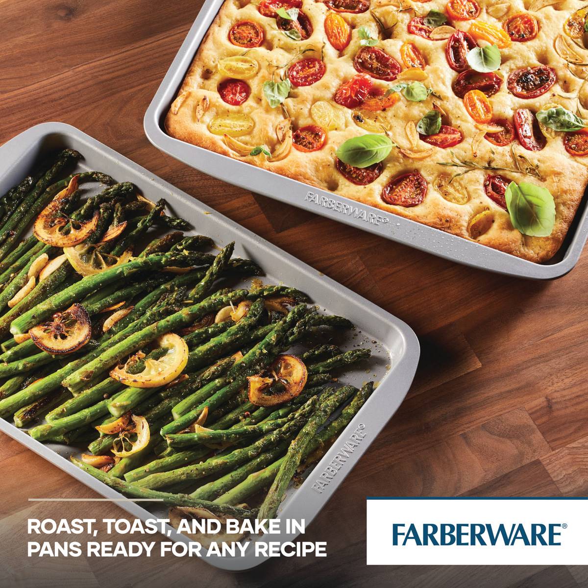 Farberware(R) 2pc. SmartBrown Bakeware Non-Stick Sheet Pan Set