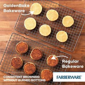 Farberware(R) GoldenBake Non-Stick Baking Sheet & Pizza Crisper Pan alternate view