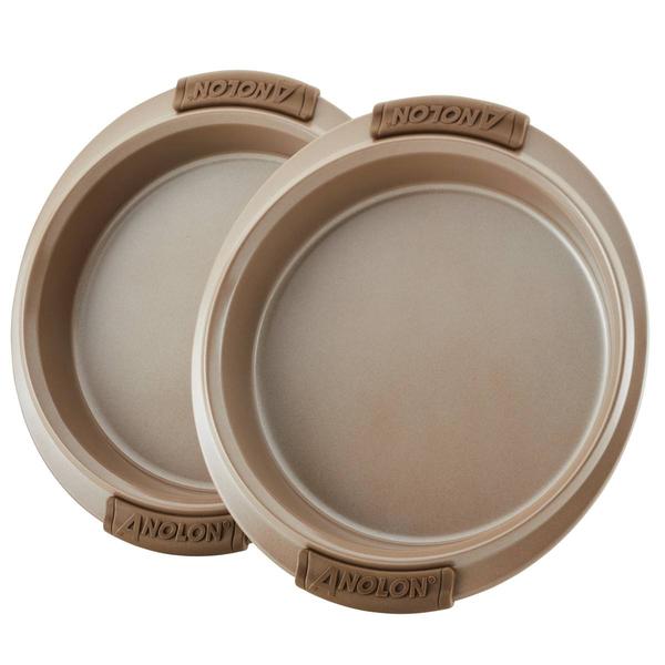 Anolon(R) Advanced 2pc. Nonstick 9in. Round Layer Cake Pan Set