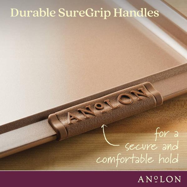 Anolon(R) Advanced Bakeware 2pc. Nonstick Cookie Sheet Pan Set alternate view