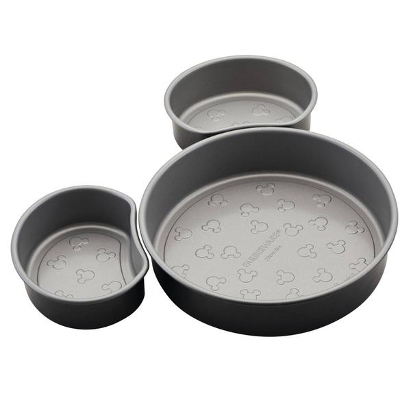 Farberware(R) Disney Bake with Mickey Nonstick 3pc. Cake Pan Set