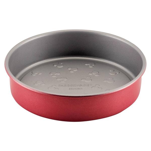 Farberware(R) Disney Bake Mickey Mouse Nonstick 8in. Round Cake Pan