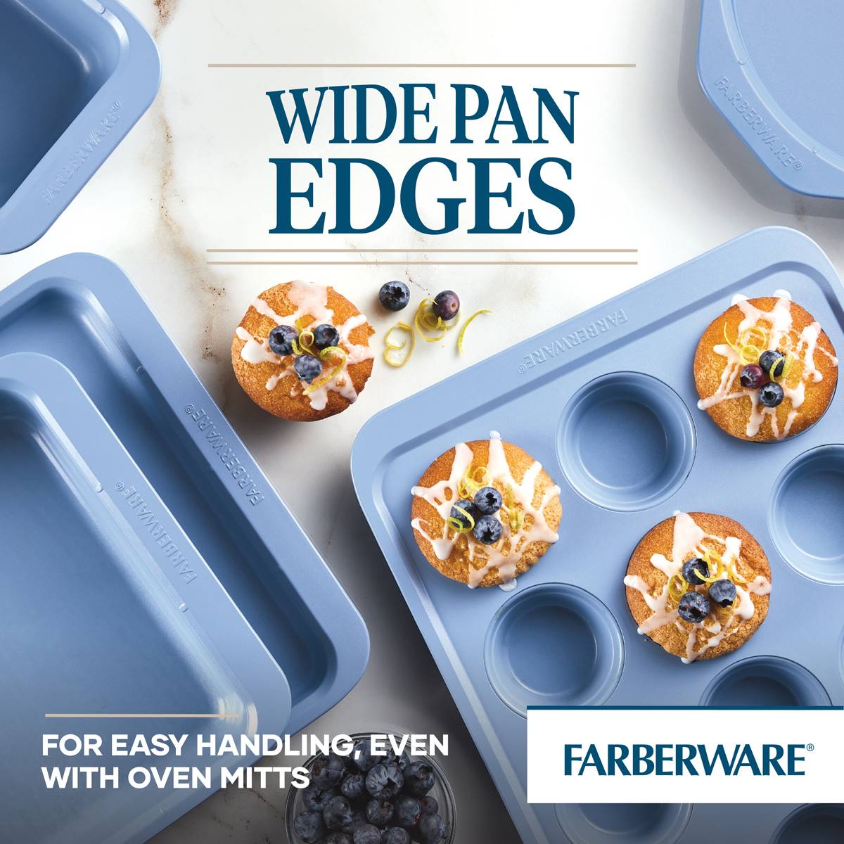 Farberware(R) Easy Solutions 4pc. Nonstick Baking Pan Set