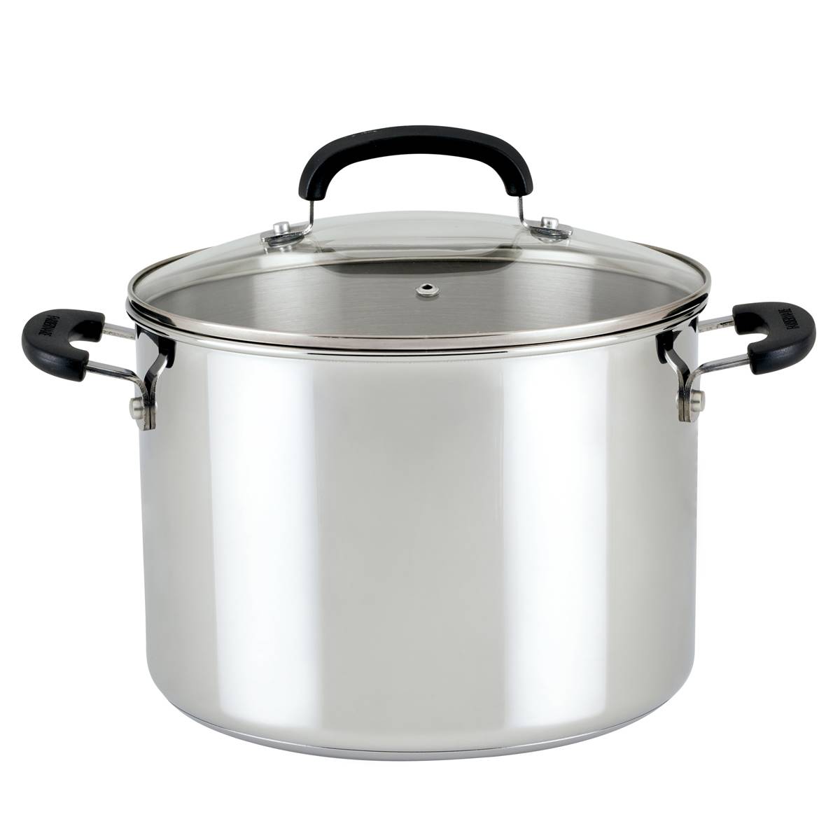 Farberware(R) Brilliance Stainless Steel 8qt. Stockpot W/ Lid